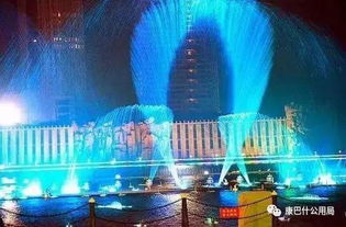 噴泉時間調整 康巴什烏蘭木倫湖音樂噴泉最新開放時間看這里