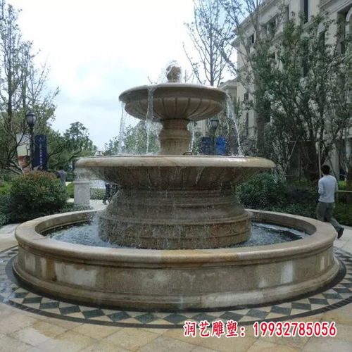 大理石小區(qū)景觀擺件 景德鎮(zhèn)石頭小區(qū)雕塑價(jià)格