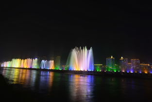 夜景音樂(lè)噴泉